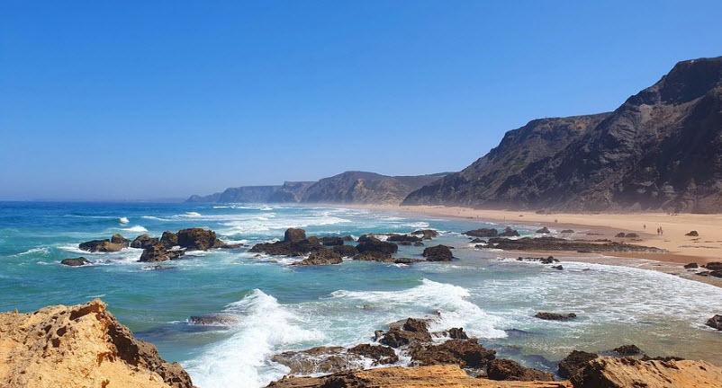 Castelejo Beach, Portugal, Portugal